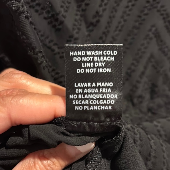 Endless Rose Black Blouse size L - Picture 5 of 7